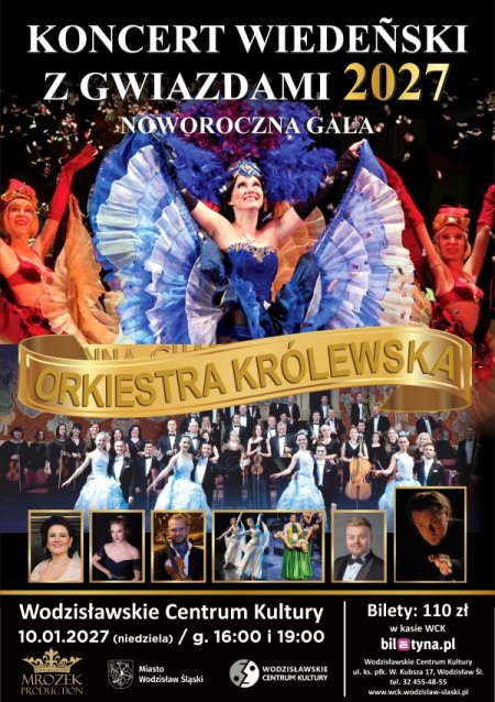 Koncert Wiedeński z Gwiazdami 2027 - „VIVA Wiedeń, VIVA Broadway" w WCK