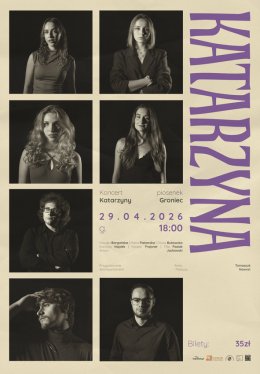 KONCERT PIOSENEK KATARZYNY GRONIEC | PPSWA im. Danuty Baduszkowej