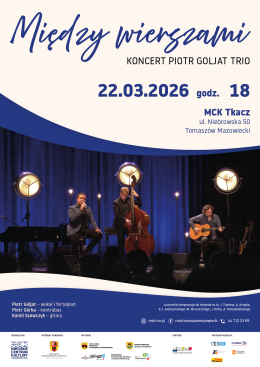 Piotr Goljat Trio - Między wierszami