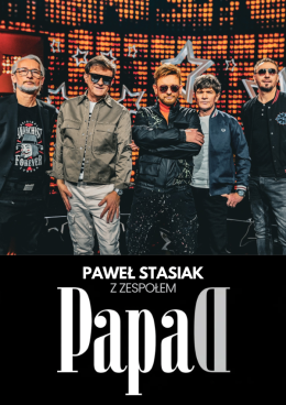 Paweł Stasiak z zespołem Papa D
